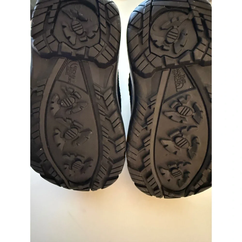 The North Face Alpenglow II Winter Snow Boots Toddler 5 Black Waterproof Slip-On
